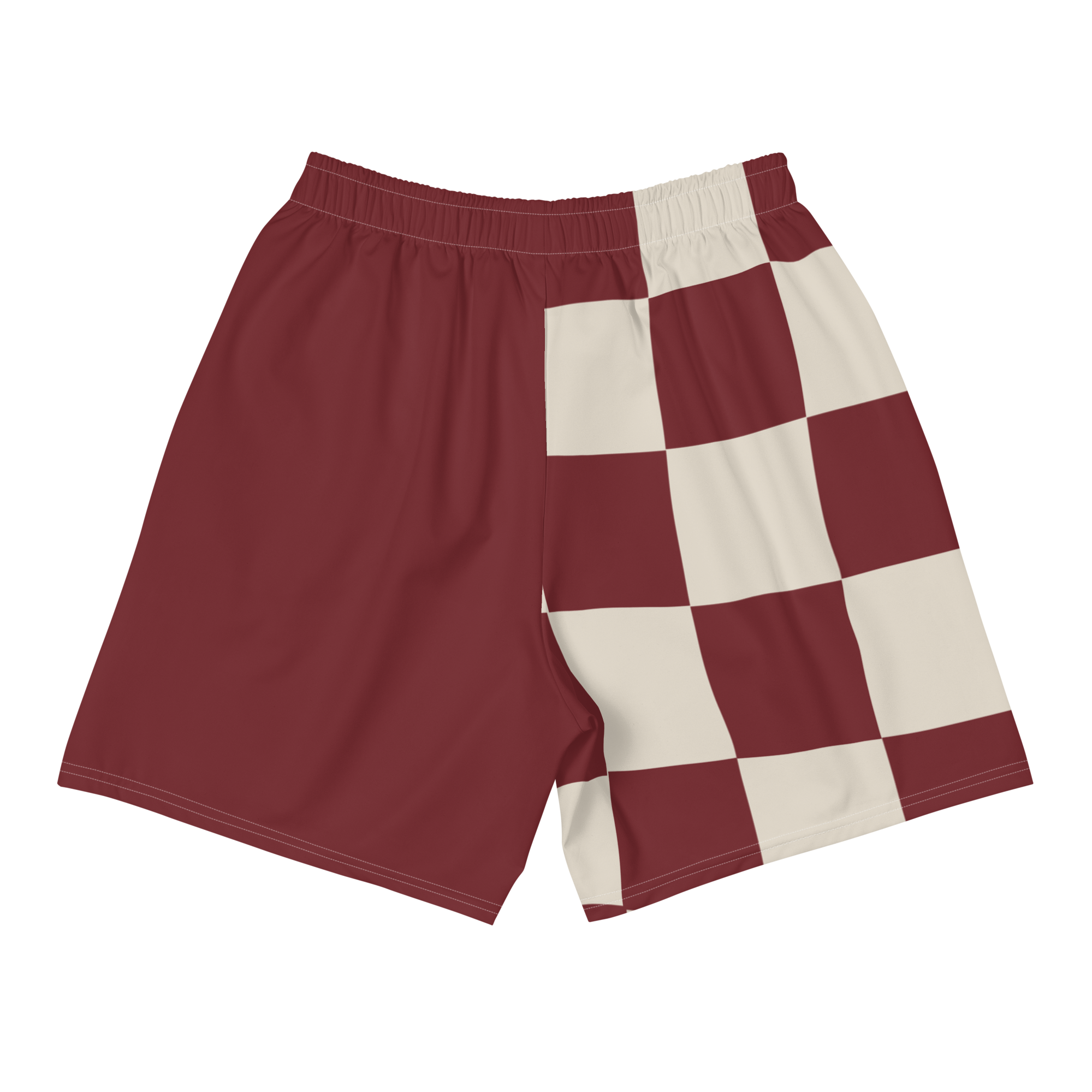 Slowpoke Swim Trunks - Red/Cream