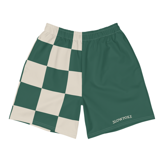 Slowpoke Swim Trunks - Green/Cream