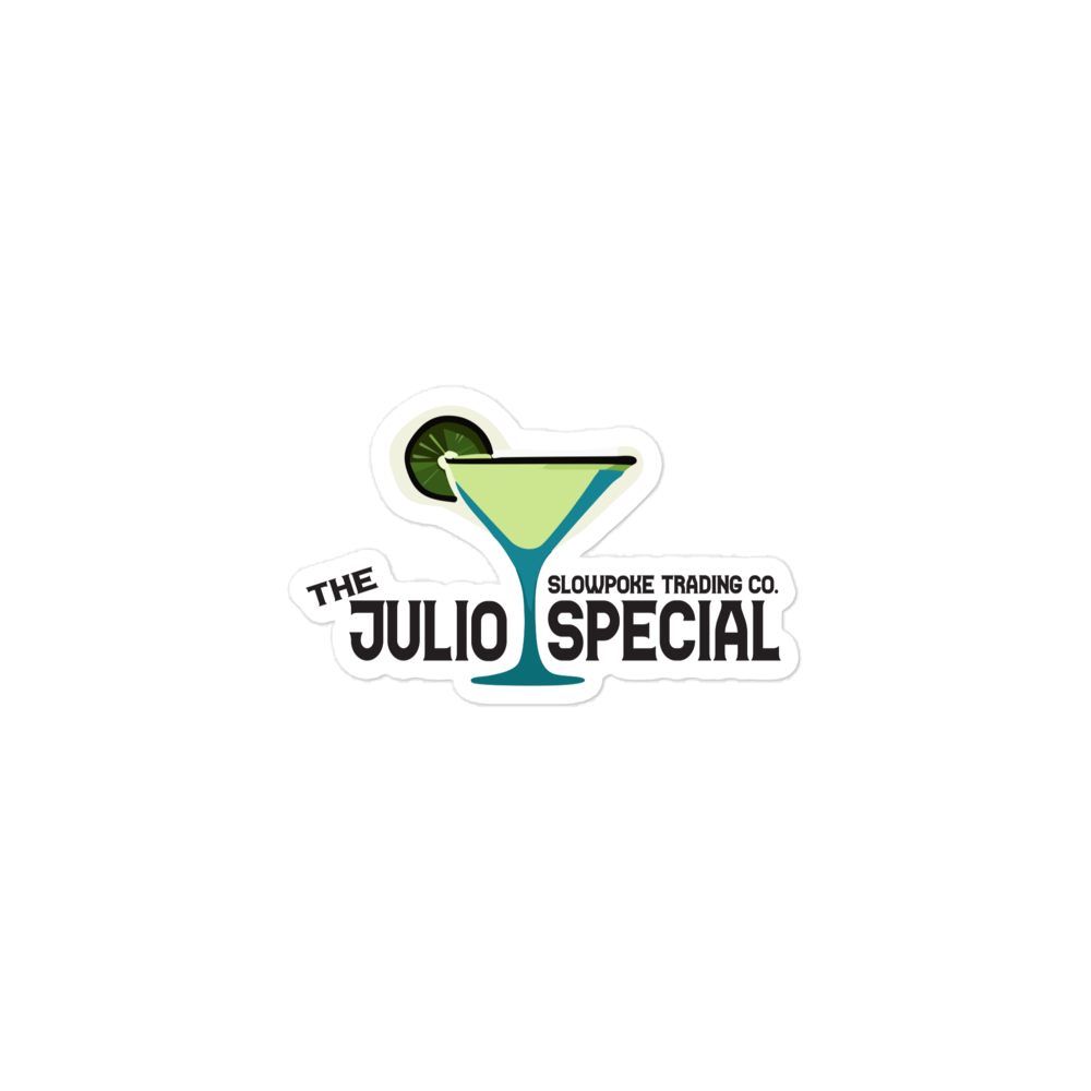 The Julio Special Sticker