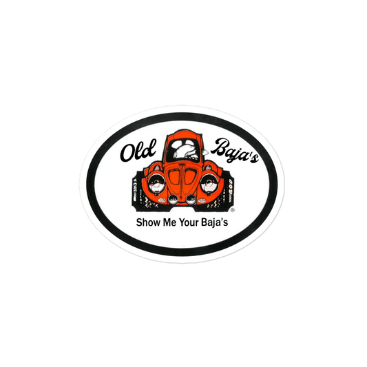 Old Baja's - Sample Sticker