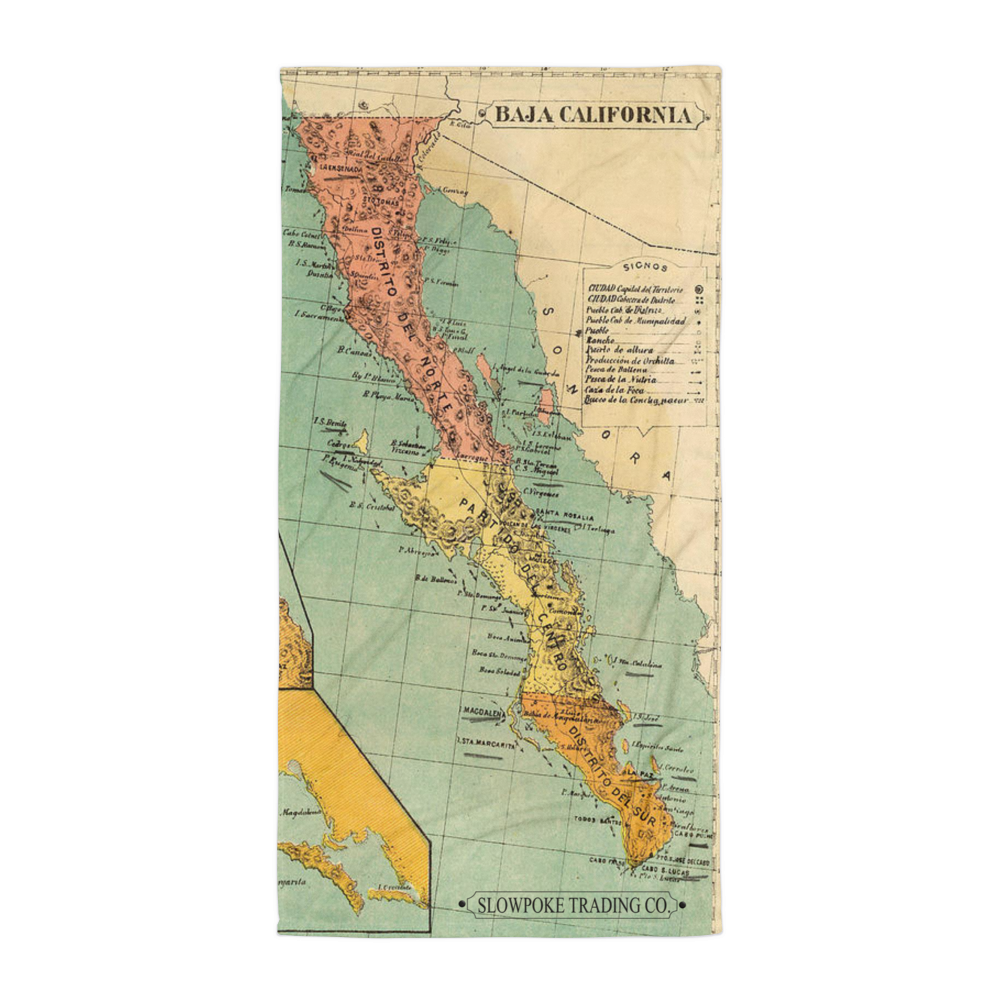 Tierra de Baja - Beach Towel